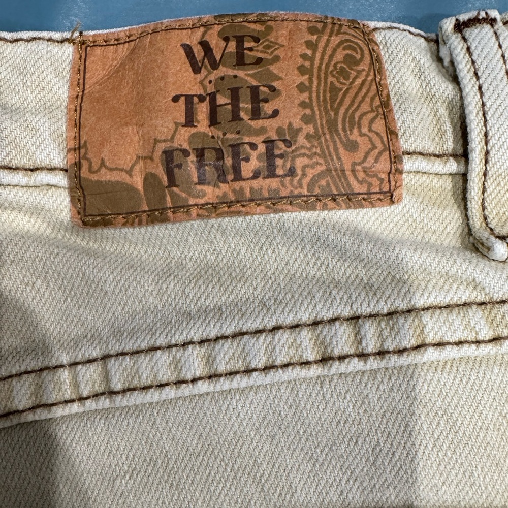 Free People We the Free Risk Taker High Rise Straight 24 NWOT - Picture 3 of 7
